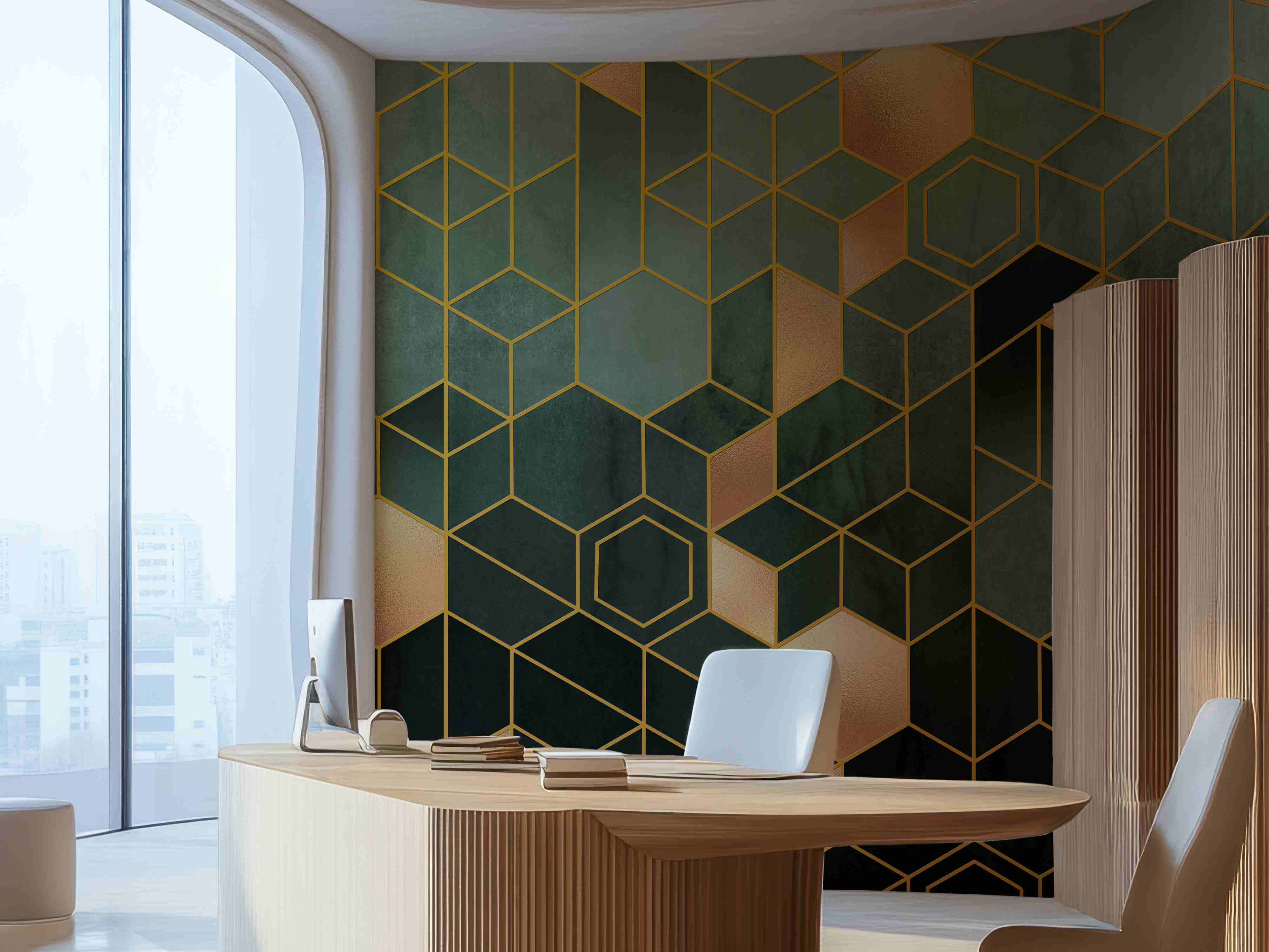 Nicholas Harvey Wallpaper Installation